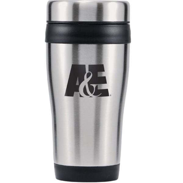 16 oz Insulated Stainless Steel Travel Tumbler - 16 oz Insulated Stainless Steel Travel Tumbler - Image 2 of 5