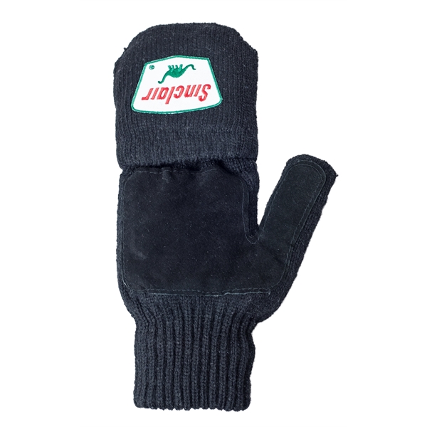 Black Glomitt Flip Mittens - Black Glomitt Flip Mittens - Image 4 of 6