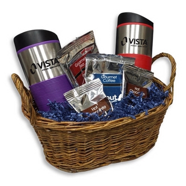 Custom Deluxe Travel Gift Basket