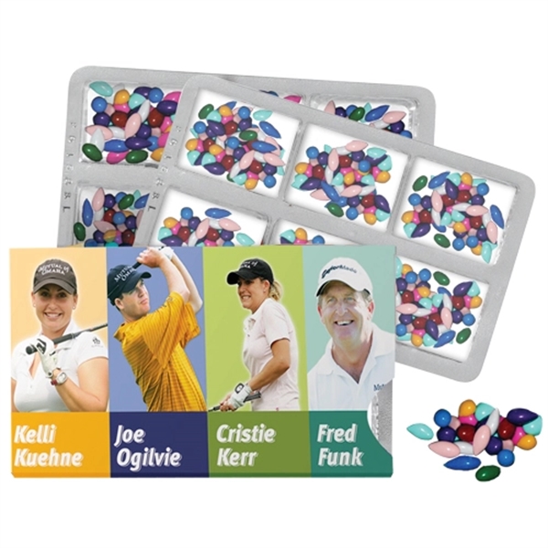 Chocolate Sunflower Seeds in a Blister Pack with Sleeve