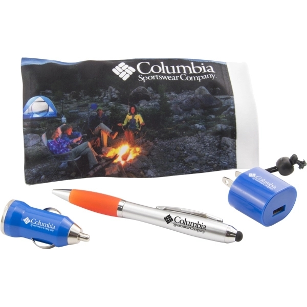 Premium Travel Kit in Full Color Drawstring Bag