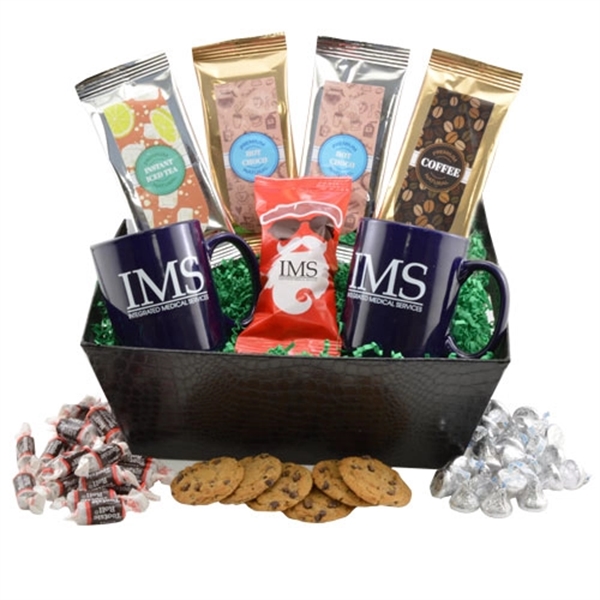 Custom Tray with Mugs and Starlight Mints