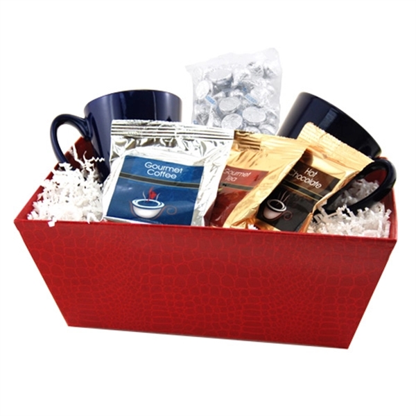 Tray w/Mugs and Hershey Kisses