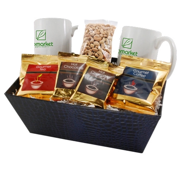 Tray with Mugs and Cashews