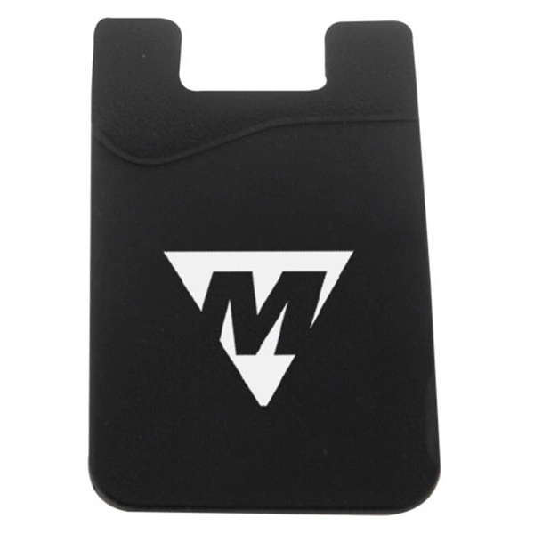 Custom Silicone Smartphone wallet with custom billboard