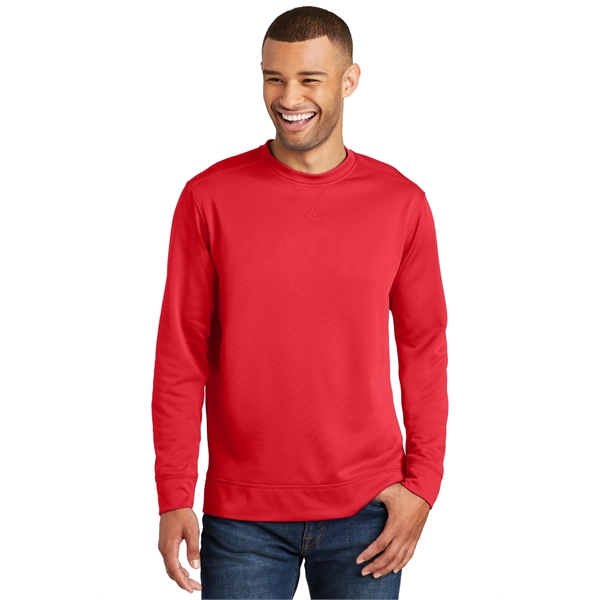 Port & Company Performance Fleece Crewneck Sweatshirt. - Port & Company Performance Fleece Crewneck Sweatshirt. - Image 3 of 30