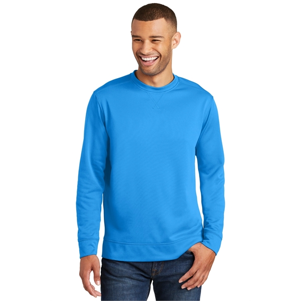 Port & Company Performance Fleece Crewneck Sweatshirt. - Port & Company Performance Fleece Crewneck Sweatshirt. - Image 4 of 30