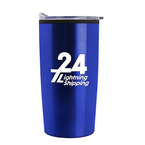The General - 18 oz. Stainless Steel Straight Wall Tumbler - The General - 18 oz. Stainless Steel Straight Wall Tumbler - Image 1 of 4