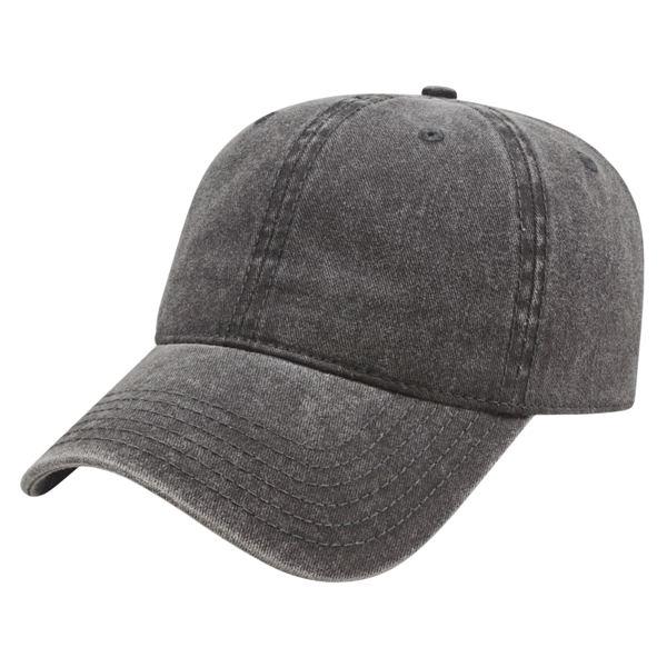 Washed Pigment Dyed Cap - Washed Pigment Dyed Cap - Image 3 of 3