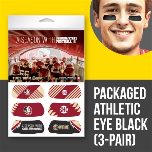 Packaged Athletic Eye Black 3 Pairs - Packaged Athletic Eye Black 3 Pairs - Image 0 of 3