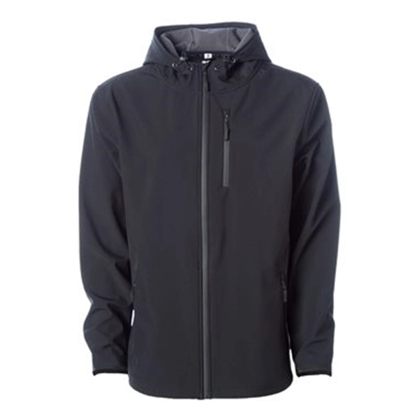 Independent Trading Co. Poly-Tech Soft Shell Jacket - Independent Trading Co. Poly-Tech Soft Shell Jacket - Image 1 of 12