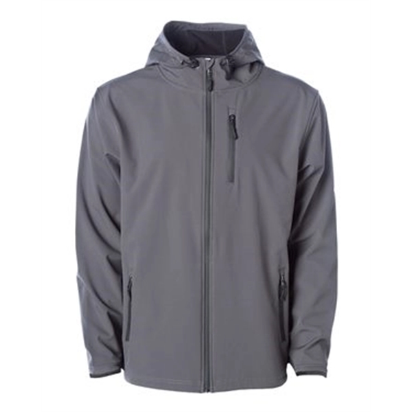 Independent Trading Co. Poly-Tech Soft Shell Jacket - Independent Trading Co. Poly-Tech Soft Shell Jacket - Image 11 of 12