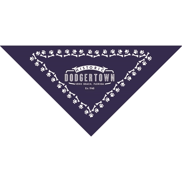 Med - Large Solid Triangle Bandanna - Made in the USA - Med - Large Solid Triangle Bandanna - Made in the USA - Image 17 of 23