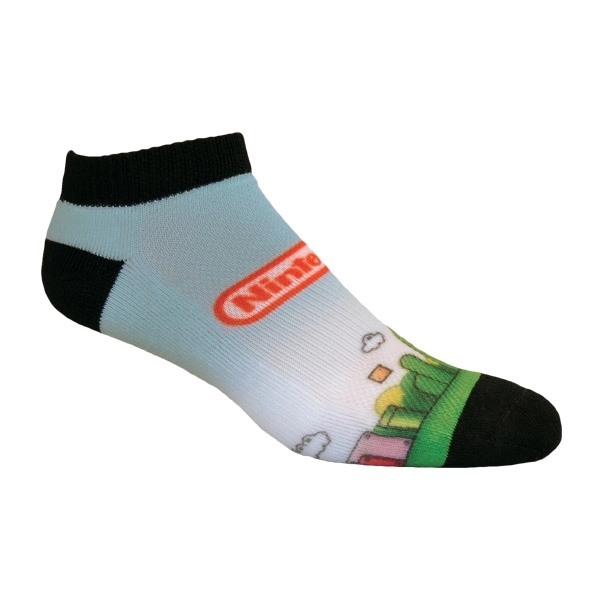Made in the USA Athletic Low-Cut Socks With DTG Printing - Made in the USA Athletic Low-Cut Socks With DTG Printing - Image 0 of 1