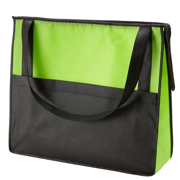 Zipper Tote with Front Pocket - Zipper Tote with Front Pocket - Image 3 of 7