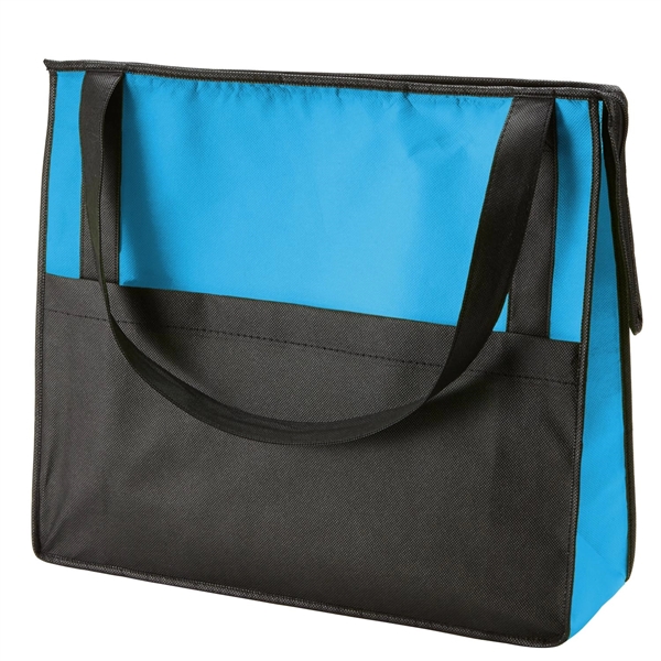 Zipper Tote with Front Pocket - Zipper Tote with Front Pocket - Image 6 of 7
