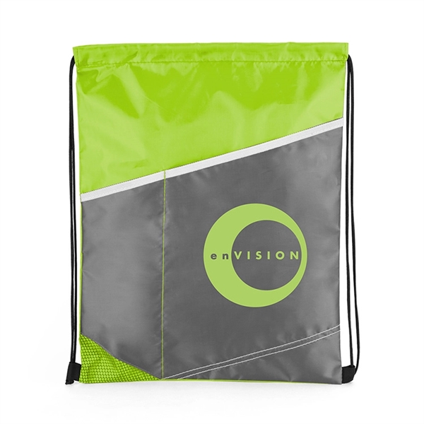 Contrast Cinch Bag - Contrast Cinch Bag - Image 3 of 5