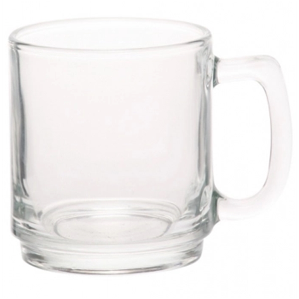 9 oz. Glass Coffee Mugs - 9 oz. Glass Coffee Mugs - Image 10 of 13