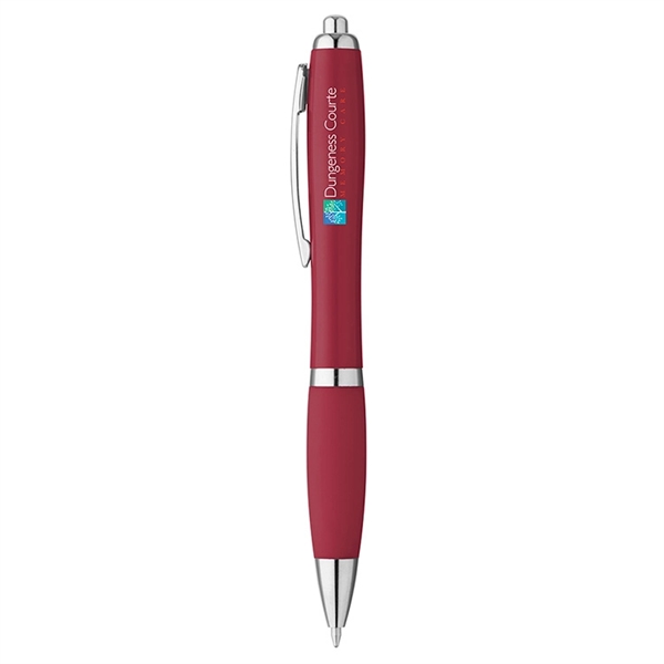 Curvy Matte Ballpoint Pen - Curvy Matte Ballpoint Pen - Image 3 of 8