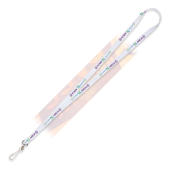 3/8" Super Soft Polyester Multi-Color Sublimation Lanyard