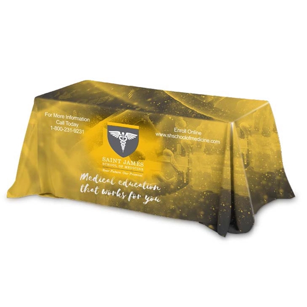 Custom Six' 4-Sided Table Covers & Throws