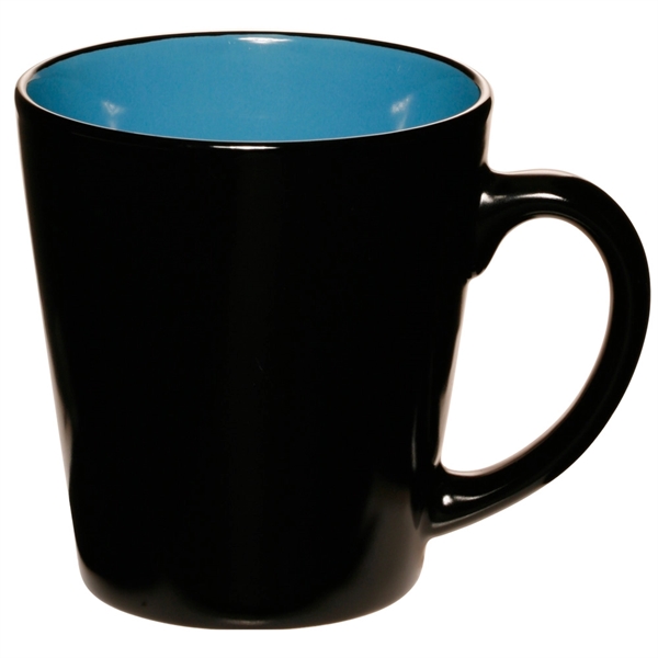 12 oz. Two Tone Latte Mug - 12 oz. Two Tone Latte Mug - Image 7 of 12