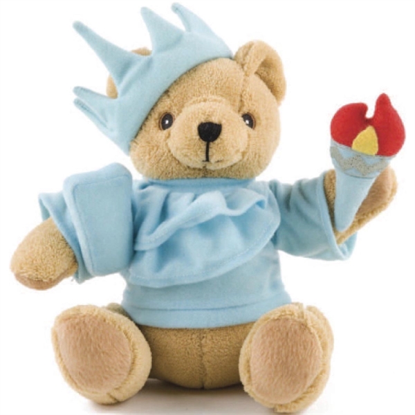 10" Statue of Liberty Bear
