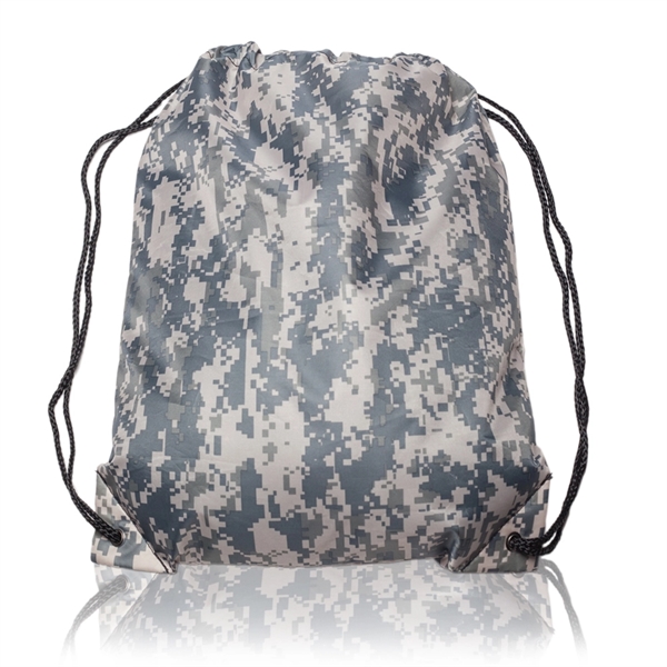 Classic Polyester Drawstring Backpacks - Classic Polyester Drawstring Backpacks - Image 19 of 30