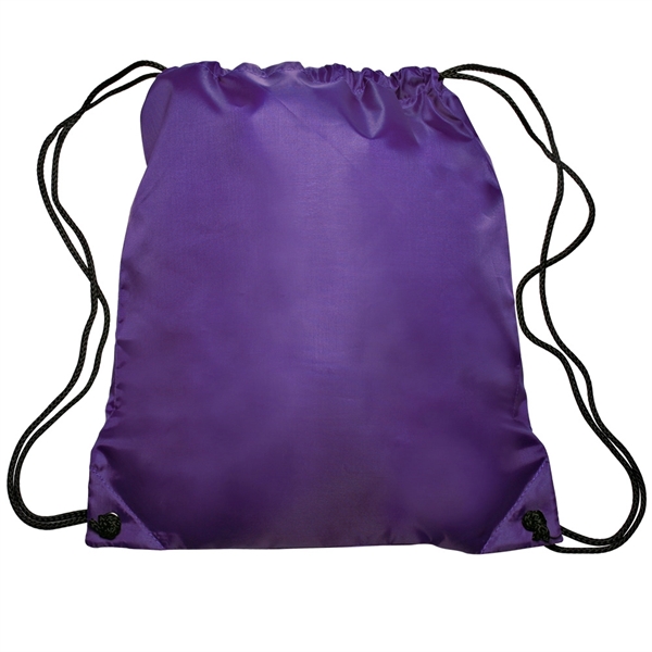 Classic Polyester Drawstring Backpacks - Classic Polyester Drawstring Backpacks - Image 25 of 30