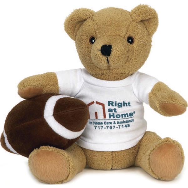 10" Football Bear