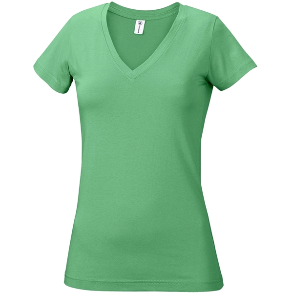 Printed Delta Apparel Junior V-Neck Tee - Printed Delta Apparel Junior V-Neck Tee - Image 14 of 26