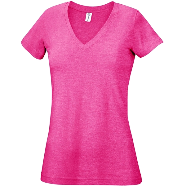 Printed Delta Apparel Junior V-Neck Tee - Printed Delta Apparel Junior V-Neck Tee - Image 15 of 26