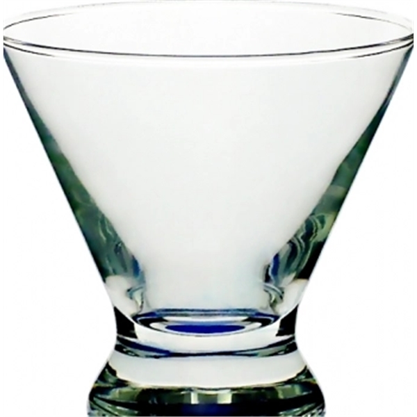 D'eco Unbreakable Stemmed Martini Glasses, 9oz- 100% Tritan