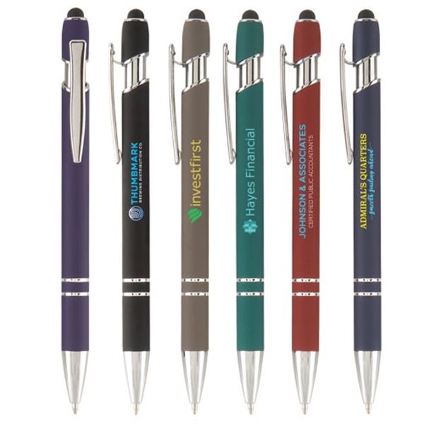 Ellipse Softy with Stylus - ColorJet - Full Color Metal Pen - Ellipse Softy with Stylus - ColorJet - Full Color Metal Pen - Image 0 of 13