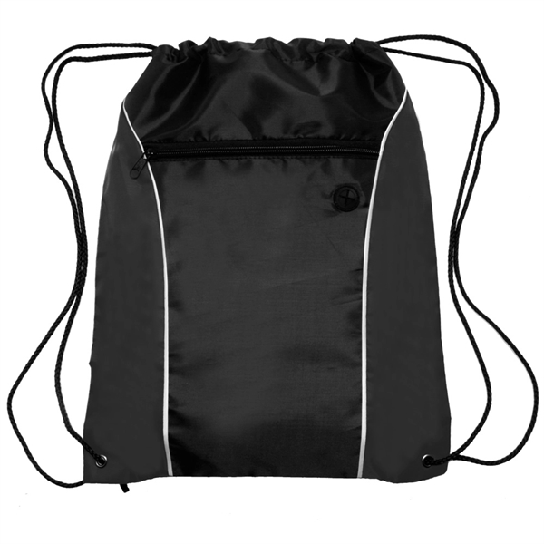 Side Color Drawstring Bag - Side Color Drawstring Bag - Image 5 of 9