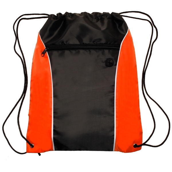 Side Color Drawstring Bag - Side Color Drawstring Bag - Image 8 of 9