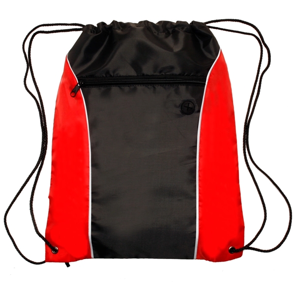 Side Color Drawstring Bag - Side Color Drawstring Bag - Image 9 of 9