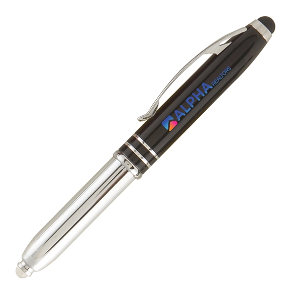 Vivano Duo w/LED Light & Stylus - ColorJet - Metal Pen - Vivano Duo w/LED Light & Stylus - ColorJet - Metal Pen - Image 3 of 8