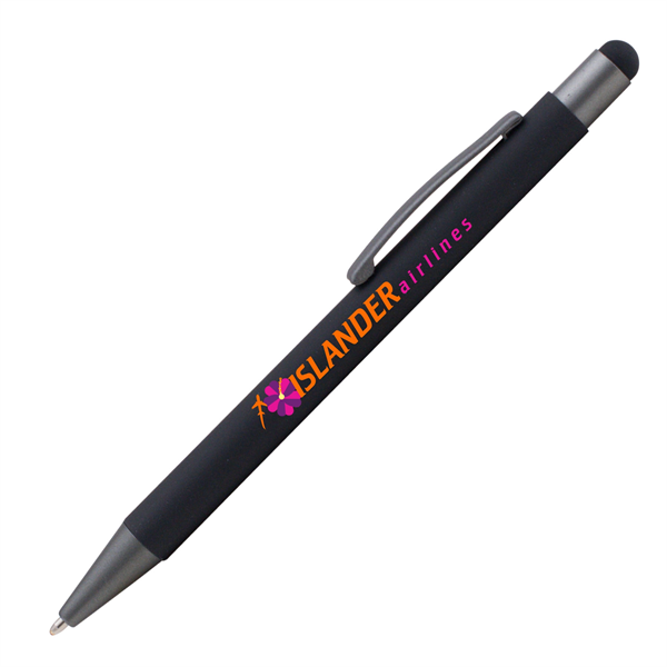 Bowie Softy w/Stylus - ColorJet - Full-Color Metal Pen - Bowie Softy w/Stylus - ColorJet - Full-Color Metal Pen - Image 2 of 9
