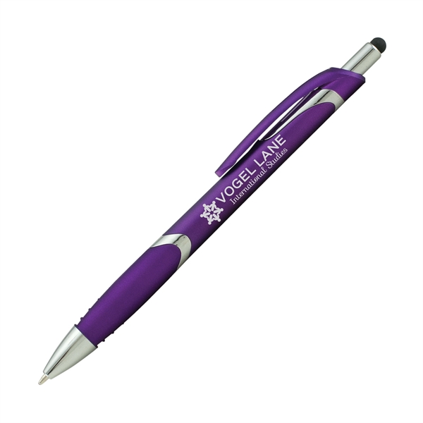 Solana Metallic Pen w/ Stylus - Solana Metallic Pen w/ Stylus - Image 8 of 10