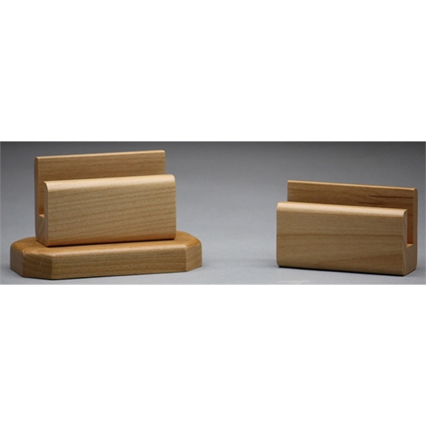 2.25" x 3.5" - Hardwood Business Card Holder - 2.25" x 3.5" - Hardwood Business Card Holder - Image 0 of 0