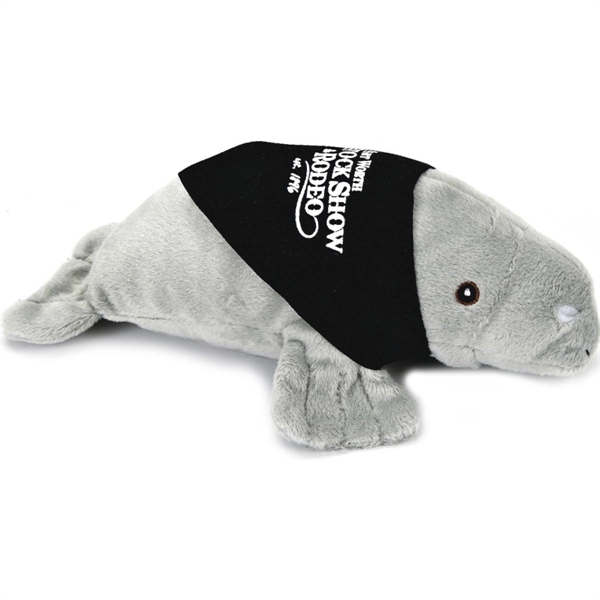 Custom 8" Aquatic Beanie Manatee