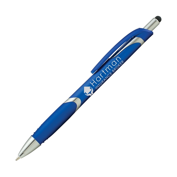 Custom Solana Metallic Pen w/ Stylus
