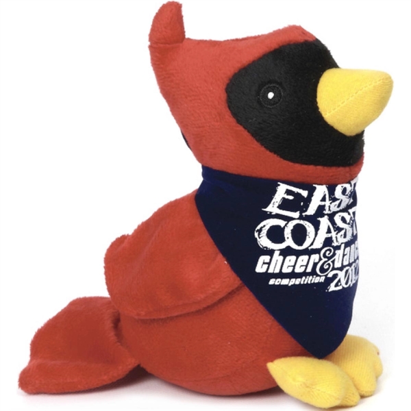 8" Beanie Cardinal