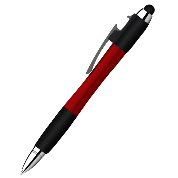 Color Ballpoint Pen w/ Screwdriver, Bottle Opener and Stylus - Color Ballpoint Pen w/ Screwdriver, Bottle Opener and Stylus - Image 1 of 2