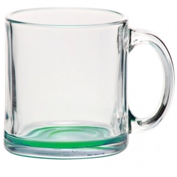 13 oz. Clear Glass Coffee Mugs - 13 oz. Clear Glass Coffee Mugs - Image 10 of 14