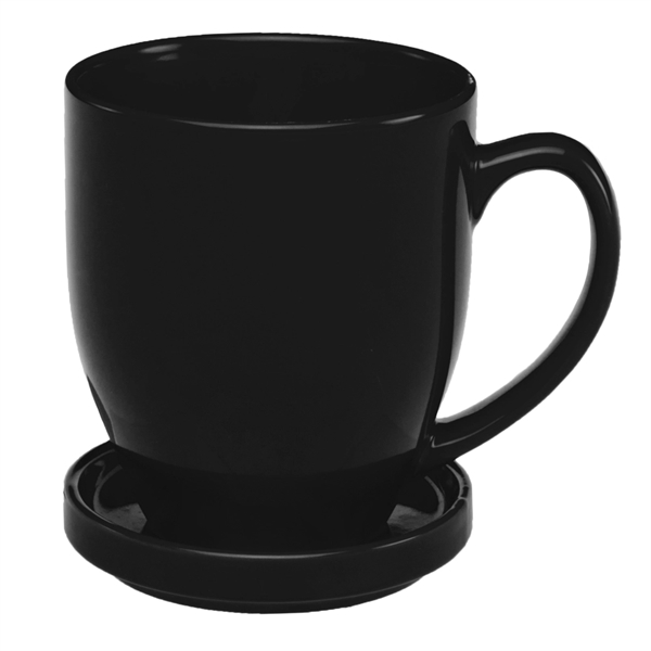 16 oz. Bistro Glossy Coffee Mugs - 16 oz. Bistro Glossy Coffee Mugs - Image 2 of 5