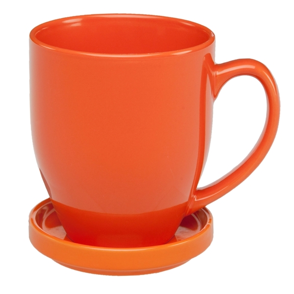 16 oz. Bistro Glossy Coffee Mugs - 16 oz. Bistro Glossy Coffee Mugs - Image 5 of 5
