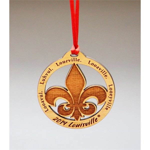 2.75" - Customizable Hardwood Ornaments - 2.75" - Customizable Hardwood Ornaments - Image 1 of 1