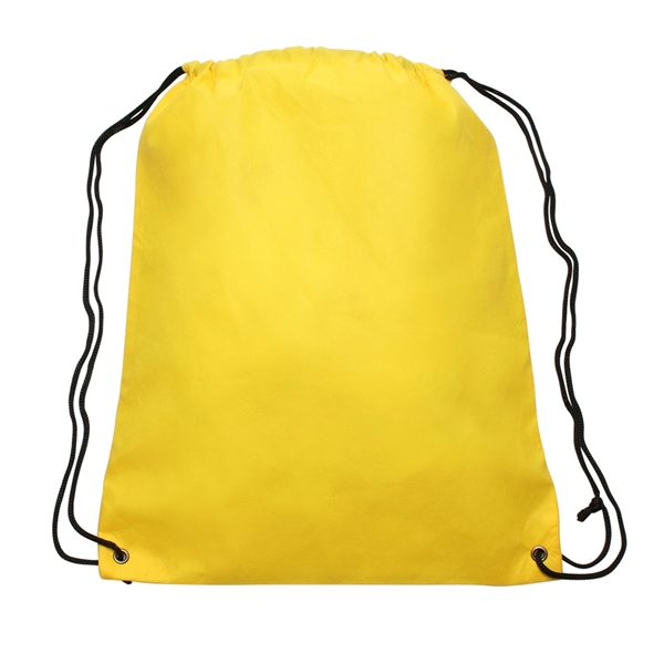 Yellow drawstring online bag